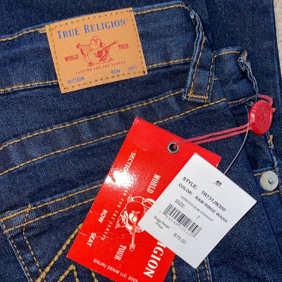 True Religion Geno Relaxed Slim Size 7 - Picture 8 of 8